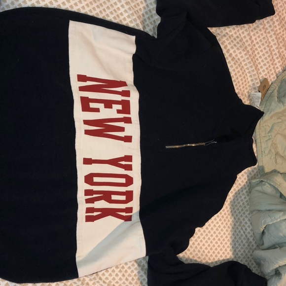Brandy Melville NYC zip up - Picture 1 of 2